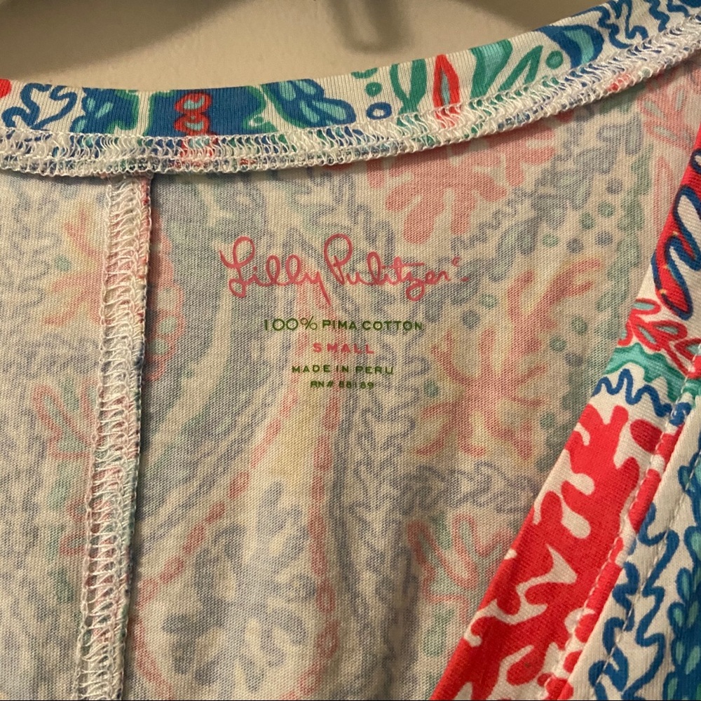 Lilly Pulitzer 3/4 sleeve shirt dress - Picture 2 of 2